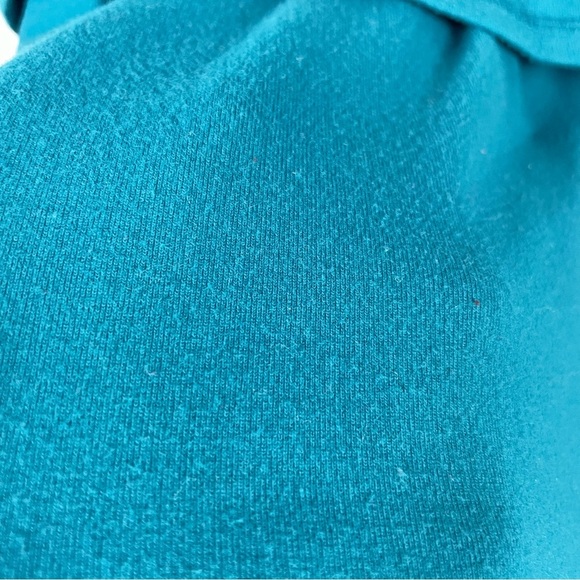 Athleta Renew Full Zip Jacket With Ruffles Teal Women’s - Picture 9 of 9